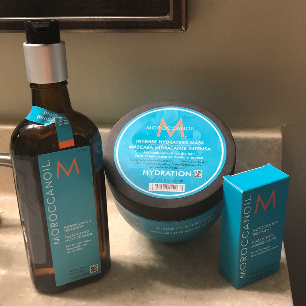 .85oz & 6.8oz Trtmnt,16.9oz Intense Hydrating Mask